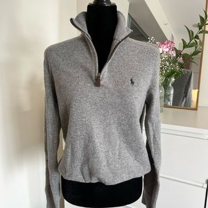 Polo Ralph Lauren light grey cardigan